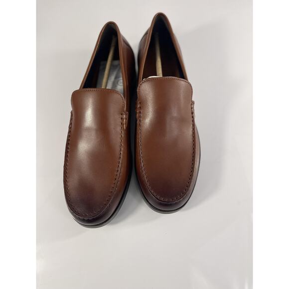 Rockport Shoes Mens Size 12 Brown Leather Slip On Dress TruTech RMWHITLEY Loafer main image 8